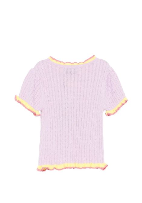 T-shirt in filo con logo ETRO KIDS | GY9A20 X0258516